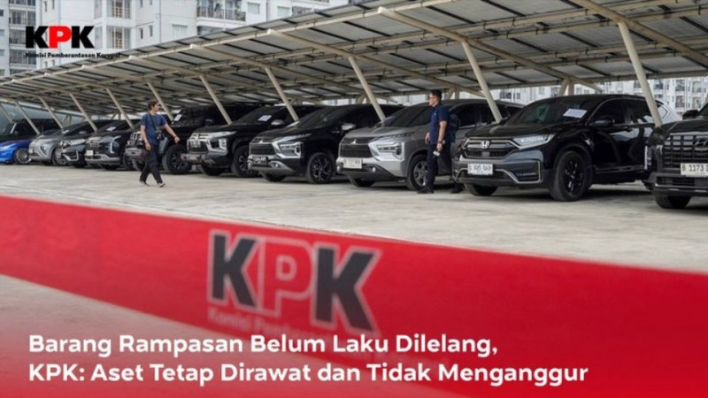 Aset Rampasan Tak Laku Lelang Tetap Dirawat KPK