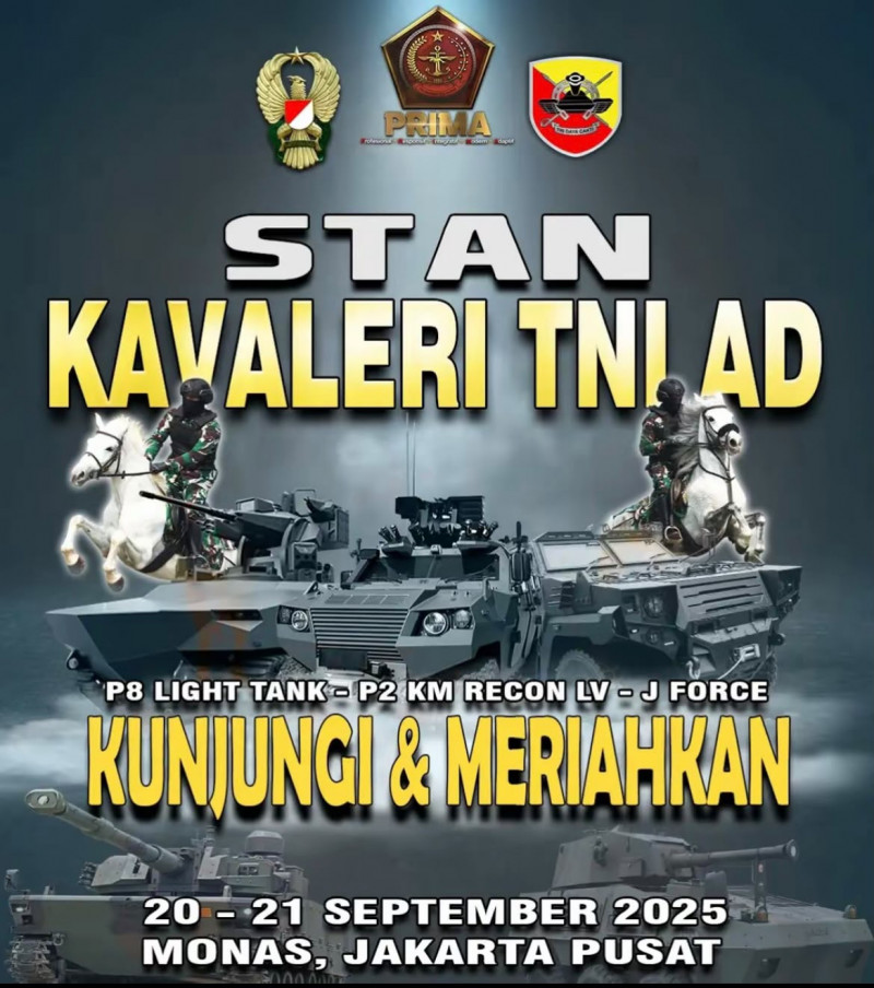 TNI AKAN GELAR ATRAKSI SPEKTAKULER DI MONAS, ADA JET TEMPUR & DRAMA PERANG GABUNGAN