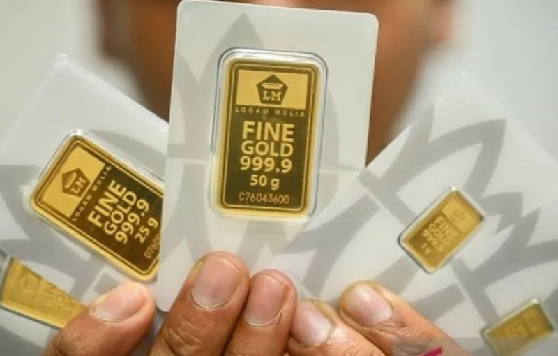 Harga Emas Antam Naik Rp23 Ribu, Tembus Rp2,613 Juta