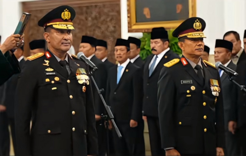 Komjen Suyudi Ario Seto Resmi Dilantik Jadi Kapolri Gantikan Listyo Sigit Prabowo!
