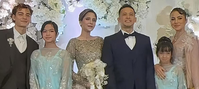 Olla Ramlan Hadiri Pernikahan Mantan Suami Aufar Hutapea, Datang Gandeng Pacar Brondong